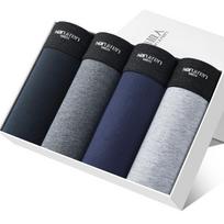 4 poros vyriški apatiniai medvilniniai didelio dydžio bokseriniai šortai Vyriški apatiniai kelnaitės kelnaitės L-6XL 6XL
