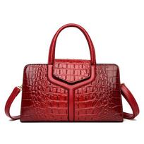 New Leather Women Messenger Bags Crocodile Female Crossbody Shoulder Hand bags For Women  High Quality Ladies Handbags 31cm 11cm18cm