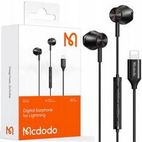 Mcdodo laidinės ausinės su mikrofonu, į ausis įkišamos, Lightning, skirtos iPhone 14 13