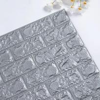 3D lipnios plytų rašto sienų plokštės tapetai DIY vandeniui atsparūs svetainei, miegamajam, virtuvei, fono sienų dekoravimui 60cmX120cm