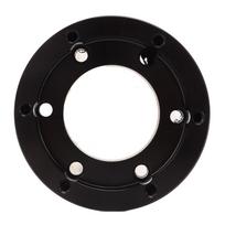 70 mm vairo adapterio plokštė, aliuminio lydinys, skirtas Logitech G29 G920 13 14 colių vairui juoda