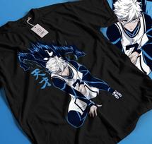 Meguru Bachira T-shirt Blue lock Kunigami,Rin Itoshi,Nagi Anime Manga Gift 175 3XL