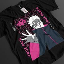 Naruto Shirt Pain Tshirt Yahiko T-Shirt Jiraya Anime Conan Akatsuki Unisex Tee M