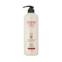 AVCA Silk Keratin Nourishing Protein Treatment 1000ml – Hydrolyzed Silk & Pea Protein, Deep Repair Formula, White Floral Scent for Smooth Glossy Hair 1L