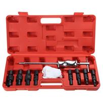 9Pcs 8mm-32mm Inner Bearing Extractor Kit Blind Hole Collet Bearing Puller Set Slide Hammer Extractor Removal Tool Kit 1