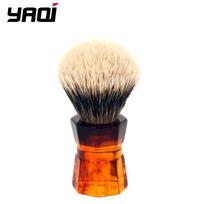 Yaqi 26mm Moka Express Dvi juostelės Barsukų plaukai Vyriškas barzdos skutimosi šepetėlis