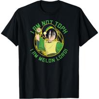 Avatar The Last Airbender - Toph I Am Melon Lord T-Shirt S juoda