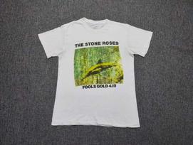 Vintažiniai 1990-ųjų The Stone Roses 'Fulls Gold 4.15' marškinėliai Visų dydžių AR413 Unisex marškinėliai XXXXL