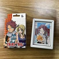 54pcs Cards Anime Fairy Tail Cosplay Poker Cards Board Game Cards Hardcover Collection Toy Gift With Box