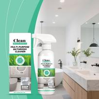 Multipurpose Bathroom Decontamination And Descaling Agent Suitable For Tiles, Bathtubs And Glass Gentle Decontamination Cleaner120ml One Size