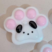 Taba Squishy šuns katės letenos streso malšinimo žaislas, super minkštas spaudžiamas sensorinis fidget žaislas nerimui, ADHD, susikaupimui, vaikams suaugusiems dovanų idėja