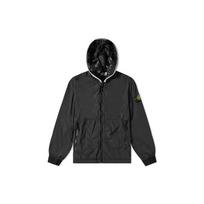Stone Island SS22 Gobtuvėtas Drakono Gėlės Nailono-TC Striukė Vyriškos striukės Juoda 761541131-V0029 S
