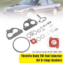 Droselio korpuso TBI kuro purkštukų rinkinys O-žiedai tarpinės Chevy sunkvežimiams V6 V8 86-94
