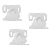 3pc Door Roller Latch Catch ABS Plastic Caravan Roller Catch Cabinet Door Drawer Ball Latch Closing Lock Door Cabinet Latch dramblio kaulas