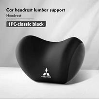 For Mitsubishi Car Headrest Neck Pillow Memory Foam Lumbar Back Support Outlander Lancer L200 ASX Pajero Grandis Eclipse