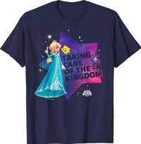 Super Mario Galaxy filmo Rosalina rūpinasi marškinėliai XL