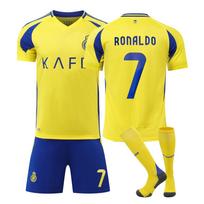 2024-25 Al-Nassr Namų #7 RONALDO Sportinės Treniruočių Aprangos Rinkinys su Kojinėmis Paaugliams Vaikams Suaugusiems Individualus Vardas Futbolo Rinkiniai 16
