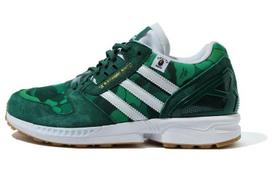 Zx 8000 Bape x Undefeated x Zx 8000 Adidas Originals 'A-ZX Series - Green Camo' FY8851 42