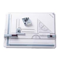 A3 Drawing Board Drafting Table Multifunctional Drawing Board Table with Clear Rule Adjustable Measuring System Compact balta