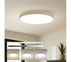 Brilagi-LED reguliuojamas šviestuvas POOL SMART LED/128W/230V 100 cm, smėlio spalvos, su Wi-Fi (Tuya) ir nuotoliniu pultu