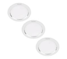 Philips - KOMPLEKTAS 3x LED įleidžiamas lubinis šviestuvas DIAMOND LED/3,5W/230V 3000K