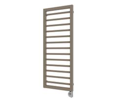Vertaduro - Vonios kambario radiatorius su termostatu ADEL 600W 128x50 cm taupe