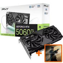 PNY Technologies GeForce RTX 5060 Ti, 8GB GDDR7, Dual Fan (DLSS 4) VCG5060T8DFXPB1