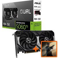 Asus GeForce RTX 5060 Ti, 8GB GDDR7, Dual (DLSS 4) 90YV0MP3-M0NA00