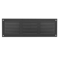 Ventiliacijos grotelės 300X100 MR3010A, metalinės, antracito