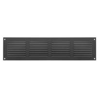 Ventiliacijos grotelės 400×100 MR4010A. metalinės, antracito