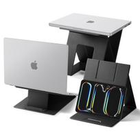 Spigen Slim Fold Laptop Stand & Standing Desk LD201-S10, black