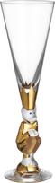 Orrefors Šampano taurė The Sparkling Devil auksinės spalvos 190 ml