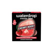 Waterdrop Microdrink Cherry Boost gėrimo kubeliai su kofeinu, 12 vnt.