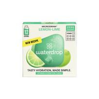 Waterdrop Microdrink Lemon-Lime gėrimo kubeliai su vitaminais, 12 vnt.