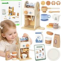 TOOKY TOY Medinis kavos rinkinys Barista Express