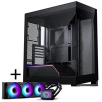 Korpusas Phanteks NV-Serie NV5 MK2 DRGB Black + Glacier One 360M25 AiO | GABU-516