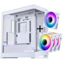 Korpusas Phanteks NV-Serie NV5 MK2 DRGB White + 4 ventiliatoriai | GABU-515 | M000029188569
