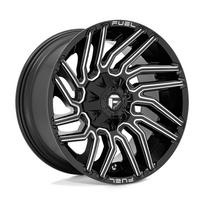 R22x10J 8X180 ET-18 CB-124.2 Gloss Black Milled