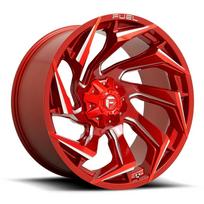 R22x10J 8X170 ET-18 CB-125.1 Candy Red Milled