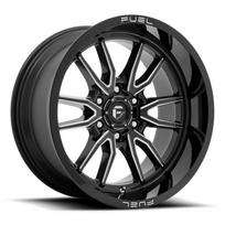 R20x10J 8X165.1 ET-18 CB-125.1 Gloss Black Milled