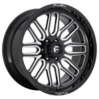 R20x10J 5X127 ET-18 CB-78.1 Gloss Black Milled