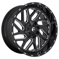R20x10J 8X180 ET-18 CB-124.2 Gloss Black Milled