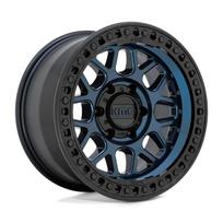 R17x9J 6X114.3 ET18 CB-66.1 Midnight Blue With Gloss Black Lip