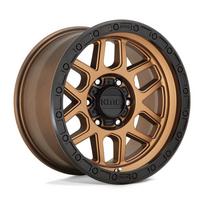 R20x9J 5X127 ET18 CB-71.6 Matte Bronze With Black Lip