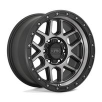 R17x9J 6X114.3 ET18 CB-66.1 Satin Black With Gray Tint