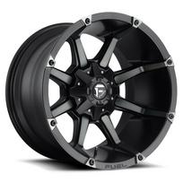 R18x9J 6X139.7 ET1 CB-106.1 Matte Black Double Dark Tint