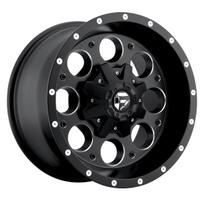 R15x8J 5X114.3 ET-18 CB-72.6 Matte Black Milled