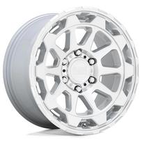 R20x9J 5X127 ET2 CB-71.6 Gloss Silver With Mirror Cut Face