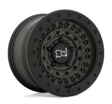 R17x8.5J 6X139.7 ET0 CB-112.1 Olive Drab Green With Black Rock Guard
