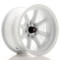 JR Wheels JR19 15x9 ET-13 4x100/114 White Alloy Wheel